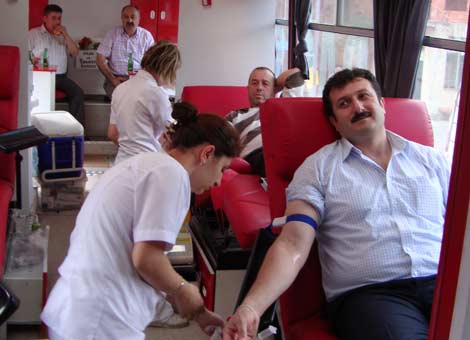 Korucu'da Kan Bağışı
