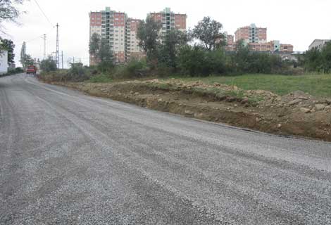 Sarıtaş Yoluna Asfalt