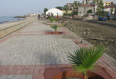 Yaylacık Sahiline Yürüyüş Yolu