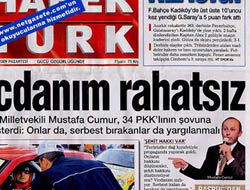 Cumur'un Açıklamalarını Manşetten Verdi