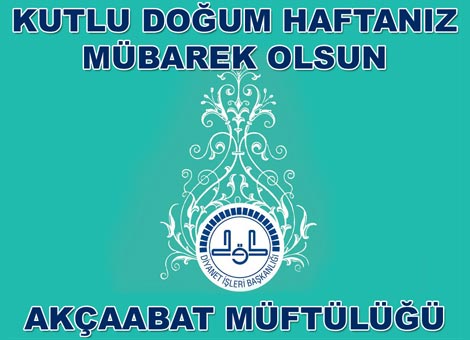 Kutlu Doğum Haftası Programı