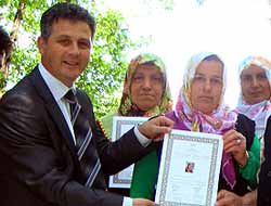 Şinik'te Kuran Kursu Töreni