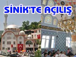 Şinik'te Yeni Cami İbadete Açıldı