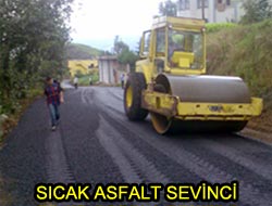 Kirazlık'ta Sıcak Asfalt Sevinci