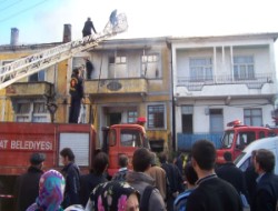 Yangın Korkuttu