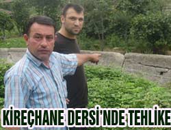 Kireçhane deresi'nde Tehlike