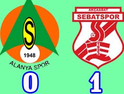 Alanya 0-1 Sebat