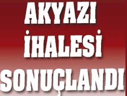 İhale Sonuçlandı
