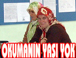 Ağaçlı'da Okuma-yazma kursu