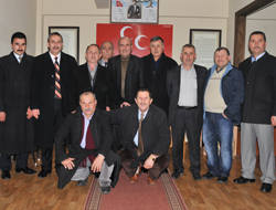 Muhtarlar Derneği'nden MHP'ye Ziyaret