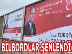 Bilbordlar Reklamlarla Şenlendi