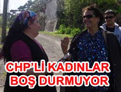 CHP'li Kadınlar Köylerde