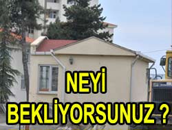 Bina Acil Yolunu Kapatıyor