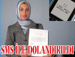 SMS’ le dolandırıcılığa dikkat