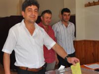 Tepegören Muhtarını Seçti