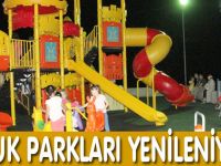 Akçaabat Çocuk Parklaı Yenileniyor