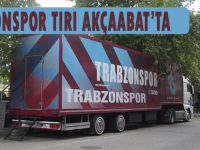 Trabzonspor Tırı 3 gün boyunca Akçaabat'ta olacak.