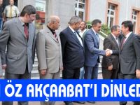 Vali Öz’den Akçaabat’ta ziyaret.