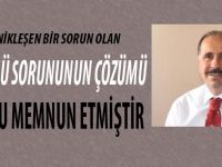 Osman Çavuş başörtüsü Sorununu Çözenlere teşekkür etti.