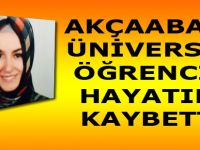Rize’de üniversite eğitimi gören Akçaabatlı 20 yaşındaki Tuba Ulusoy hayatını kaybetti.