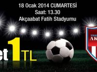 Akçaabat KF Maç Bileti 1 TL
