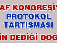 Genel Kurulda Protokol Krizi