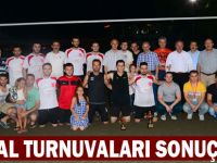 Turnuvalar Sonuçlandı