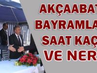Akçaabat'ta Toplu Bayramlaşma Ne Zaman?