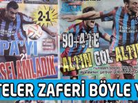Trabzonspor'un Avrupa Zaferini Gazeteler Nasıl Yazdı?