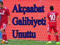 Akçaabat galibiyeti unuttu