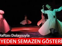 Belediyeden Mevlana Haftası Programı