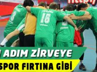 Hentbolde Tütünspor Fırtınası