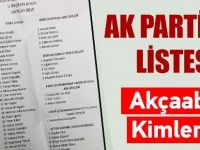 Akçaabatlı Kimler Listede yer Aldı?