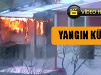 Akçaabat'taki Yangın Kameraya Böyle Yansıdı