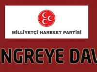 Milliyetçi Hareket Partisinden Kongreye Davet