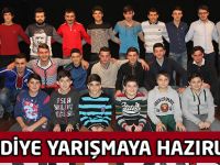 AKÇAABAT BELEDİYESİ HORONCULARI YARIŞMAYA HAZIRLANIYOR
