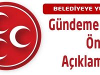 Çınar'dan Önemli Açıklamalar