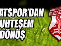Sebatspordan muhteşem dönüş