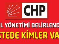CHP İl Yönetimi Belirlendi