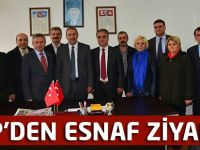 MHP'den Esnaf Ziyareti