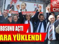 CHP Akçaabat’ta seçim bürosunu açtı.
