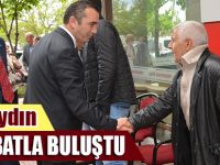 Yavuz Aydın, Akçaabat'ı ziyaret etti.