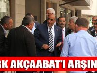 Öztürk Akçaabat'ı Arşınlıyor