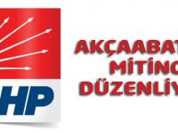 CHP Akçaabat'ta miting düzenleyecek.