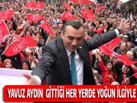 Yavuz Aydın Yoğun İlgiyle Karşılanıyor