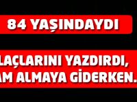 Eczaneye gidemedi.