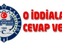 Trabzon Valiliği o iddialara cevap verdi.