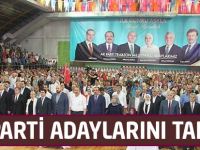 AK Parti bayramlaşma ve aday tanıtım töreni yapıldı.