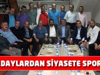 MHPli Adaylardan Siyasete Spor Ayarı!