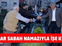 Günnar Sabah Namazıyla işe koyuldu